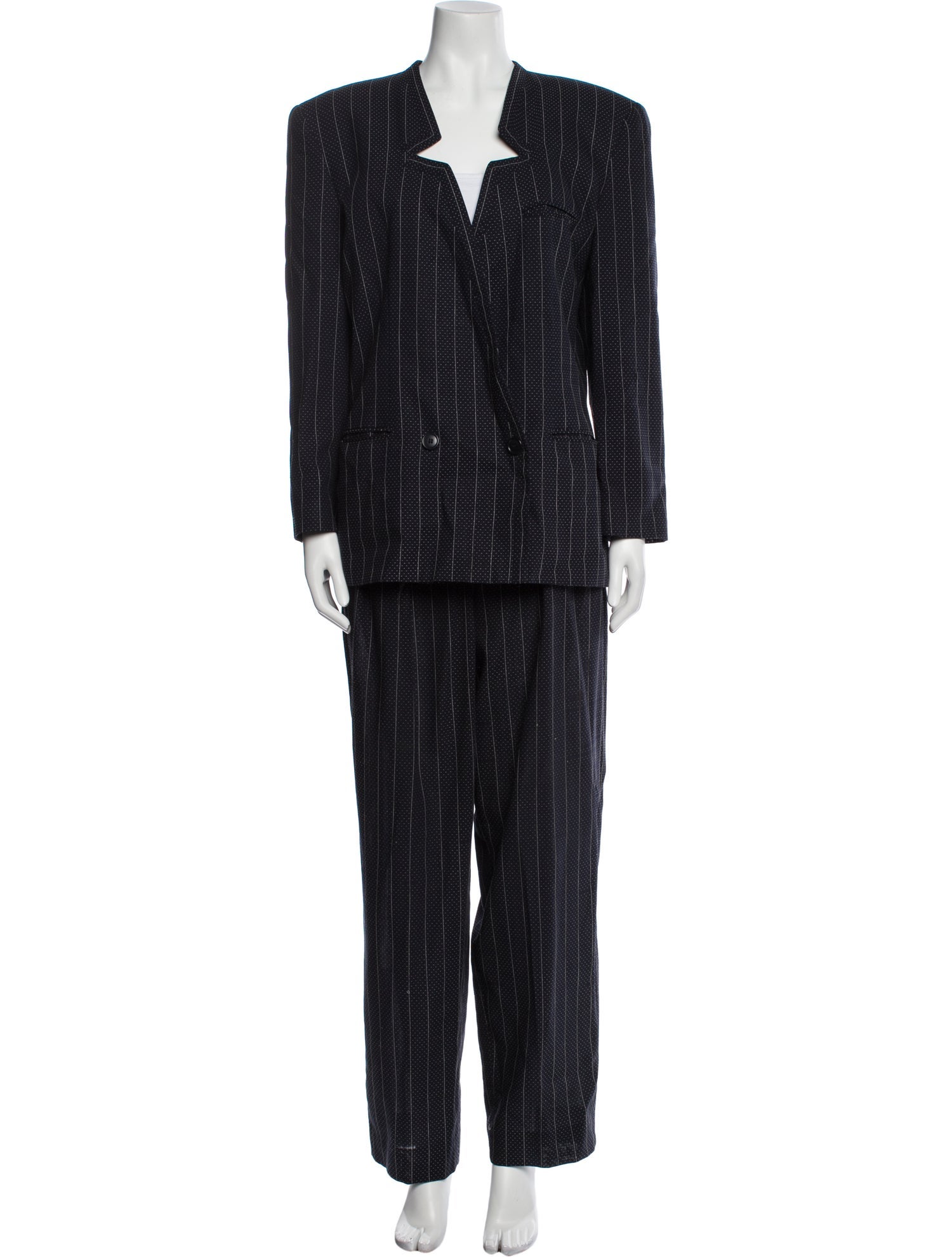 Giorgio Armani Striped Pantsuit