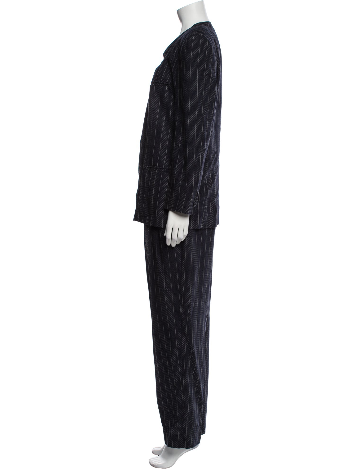 Giorgio Armani Striped Pantsuit