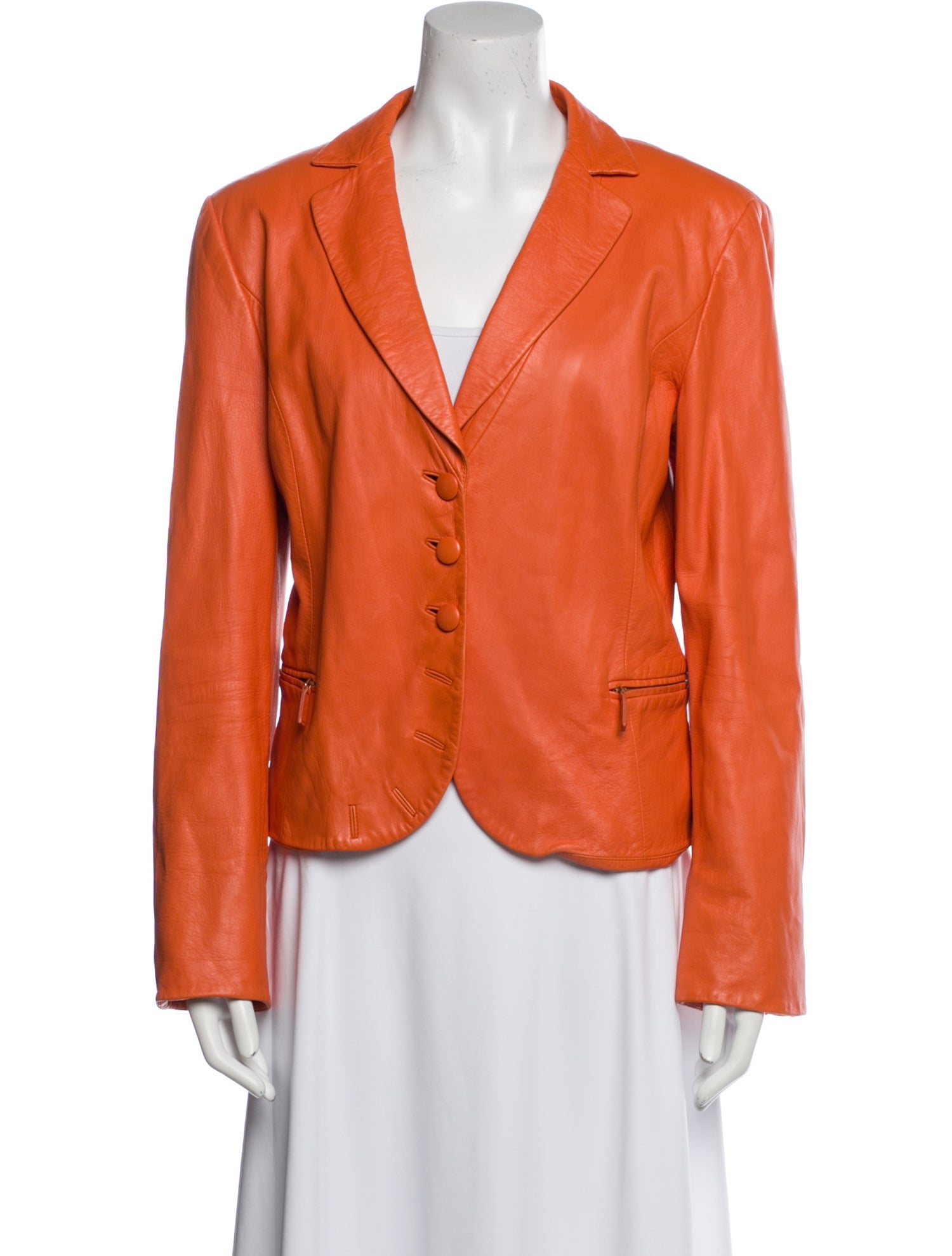 Giorgio Armani Leather Blazer