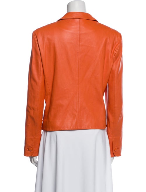 Giorgio Armani Leather Blazer