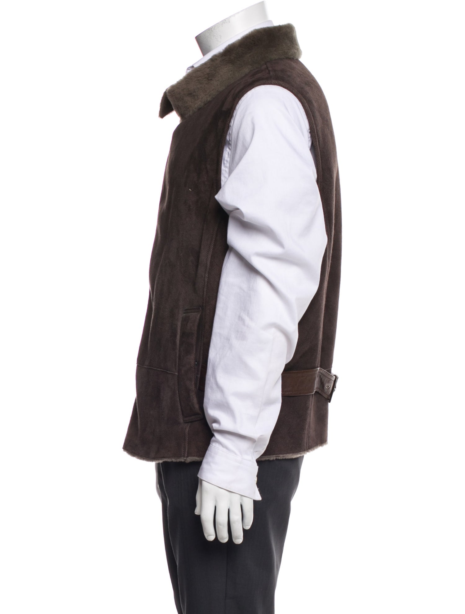 Giorgio Armani Lamb Leather Vest