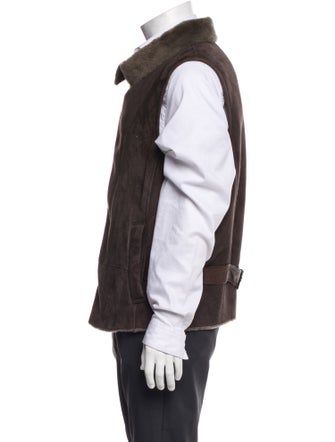 Giorgio Armani Lamb Leather Vest