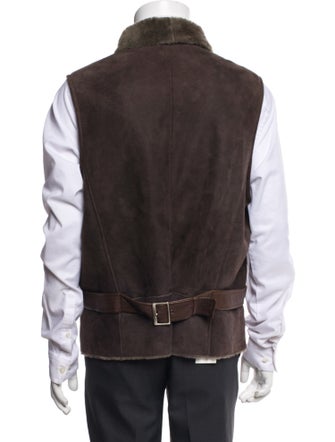 Giorgio Armani Lamb Leather Vest