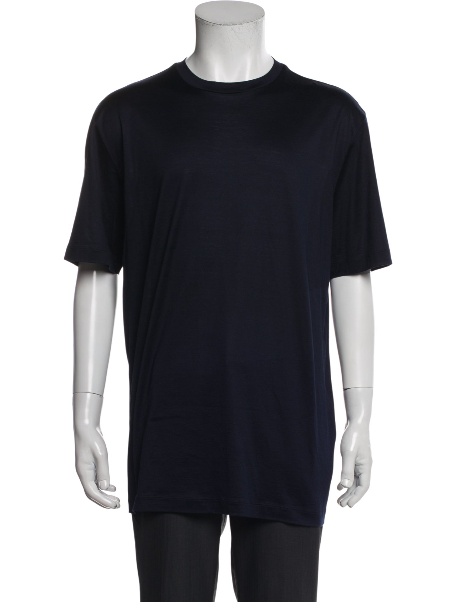 Giorgio Armani Silk Crew Neck T-Shirt