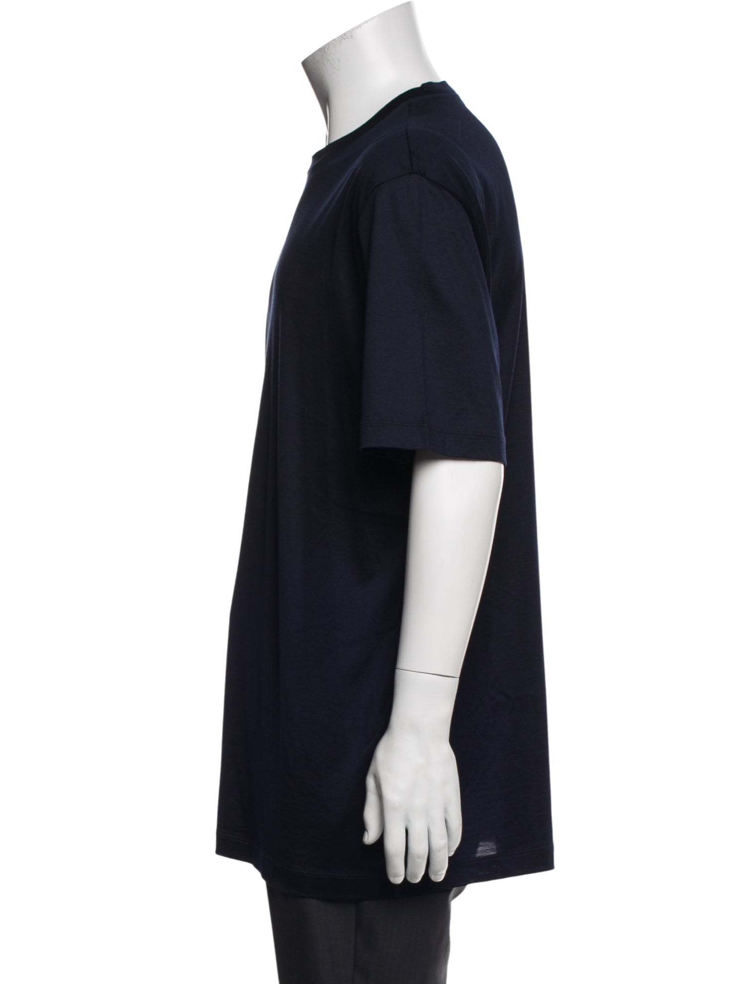 Giorgio Armani Silk Crew Neck T-Shirt