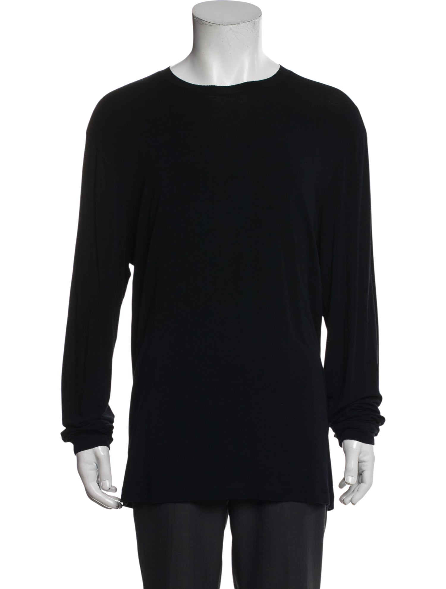 Giorgio Armani Crew Neck Long Sleeve T-Shirt