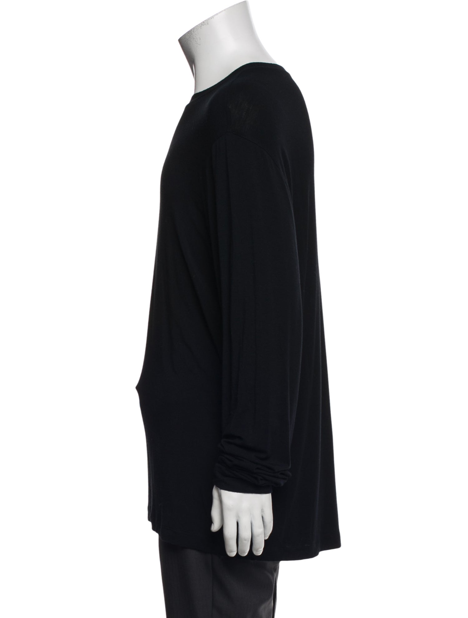 Giorgio Armani Crew Neck Long Sleeve T-Shirt