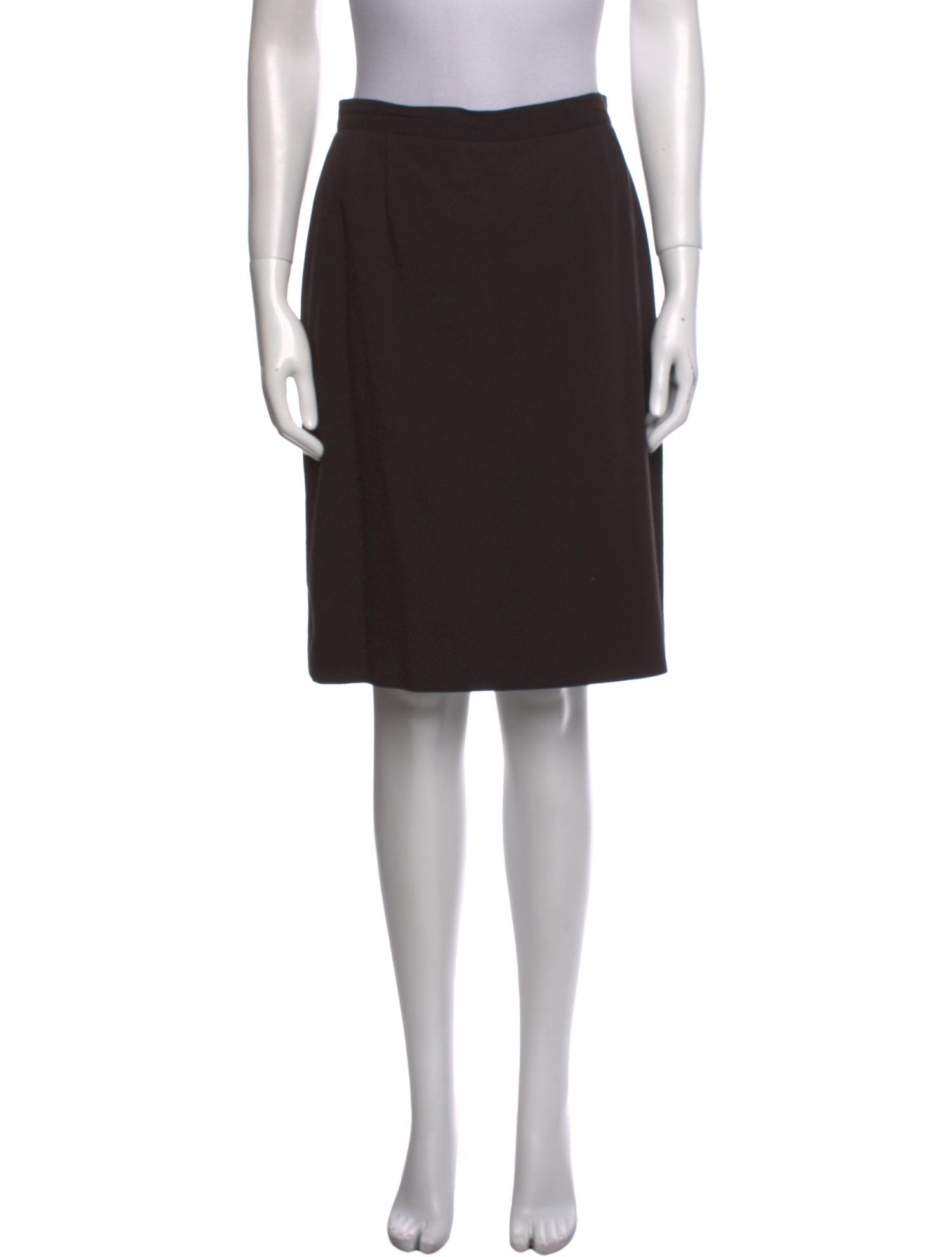 Giorgio Armani Wool Knee-Length Skirt