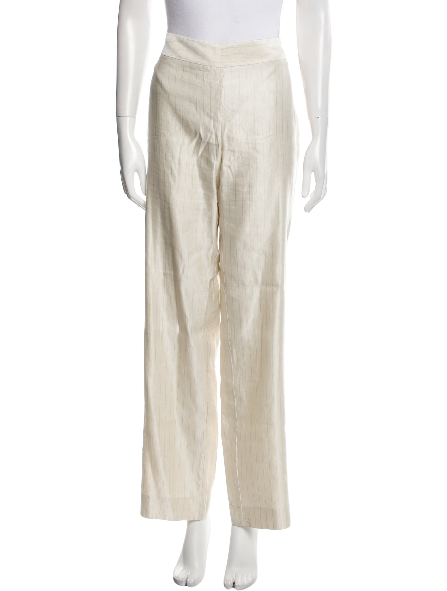 Giorgio Armani Linen Wide Leg Pants
