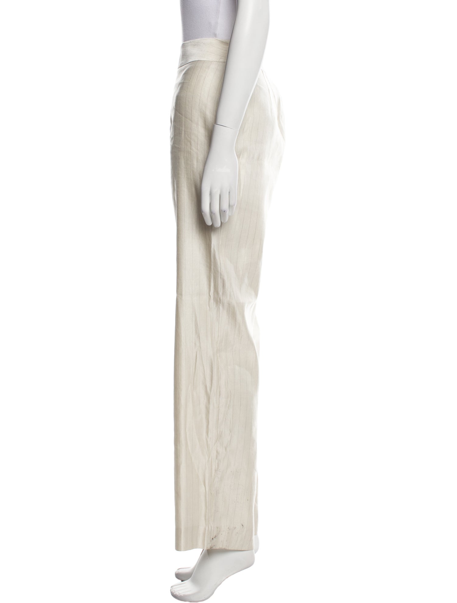 Giorgio Armani Linen Wide Leg Pants