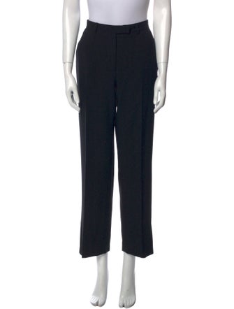 Giorgio Armani Wool Straight Leg Pants