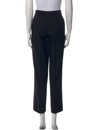 Giorgio Armani Wool Straight Leg Pants