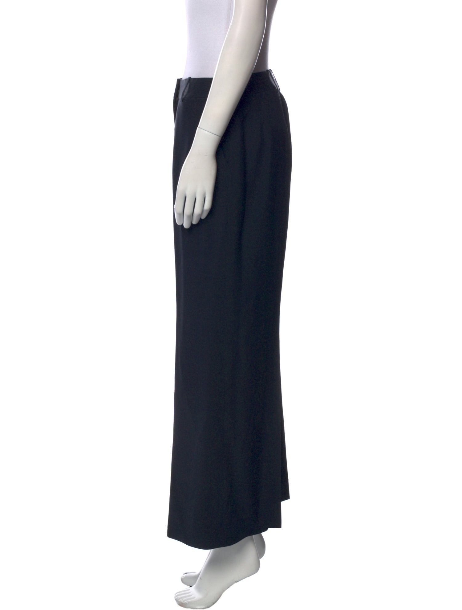 Giorgio Armani Silk Wide Leg Pants