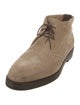 Giorgio Armani Suede Lace-Up Boots