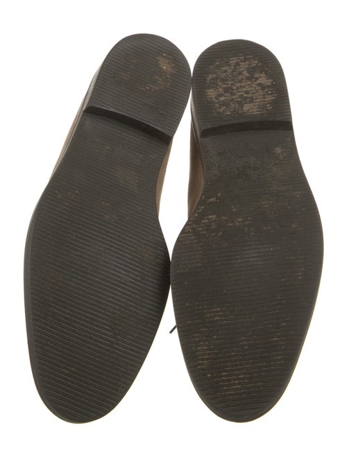 Giorgio Armani Suede Lace-Up Boots