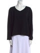 Giorgio Armani V-Neck Long Sleeve Sweatshirt