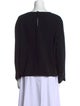 Giorgio Armani V-Neck Long Sleeve Sweatshirt