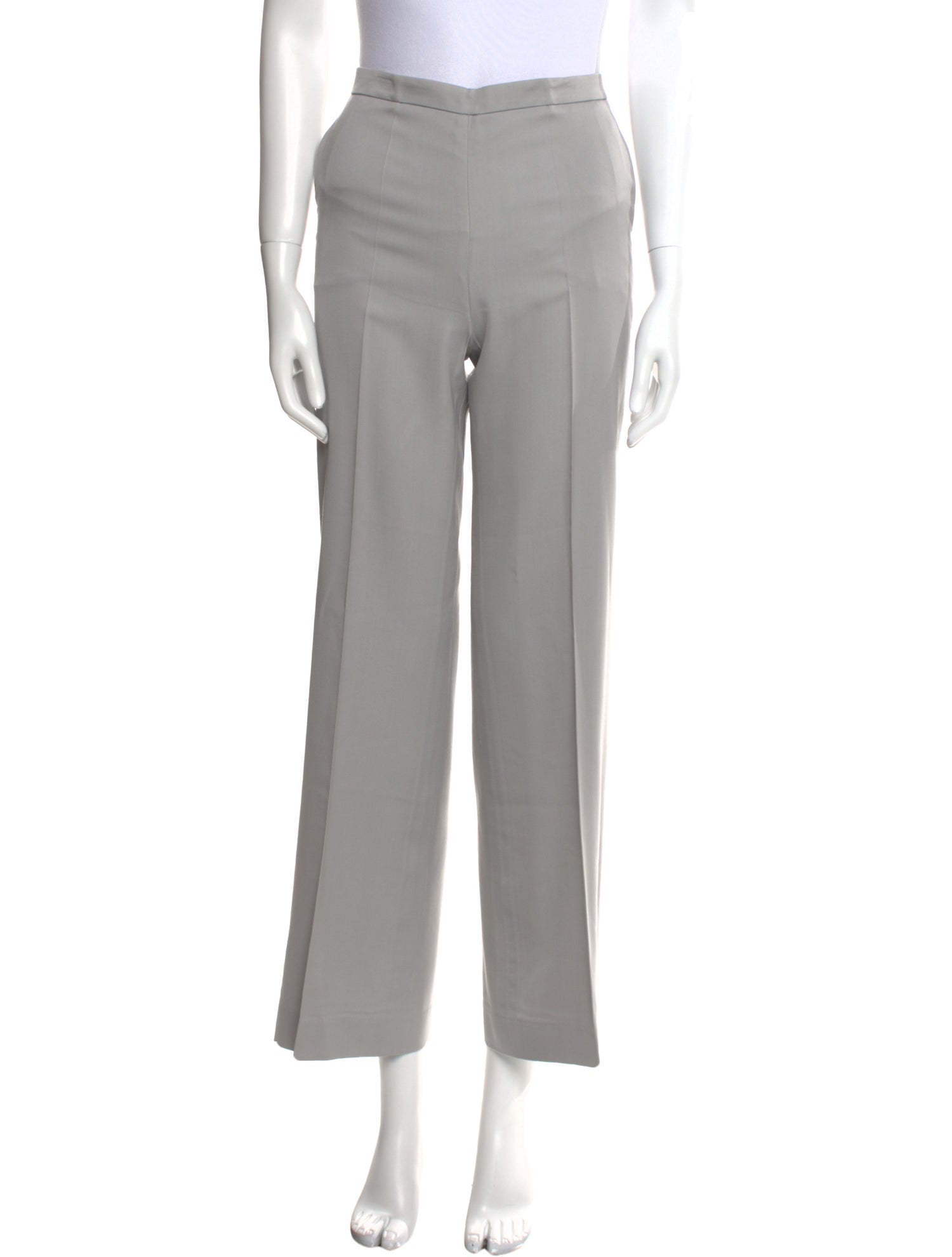 Giorgio Armani Virgin Wool Wide Leg Pants