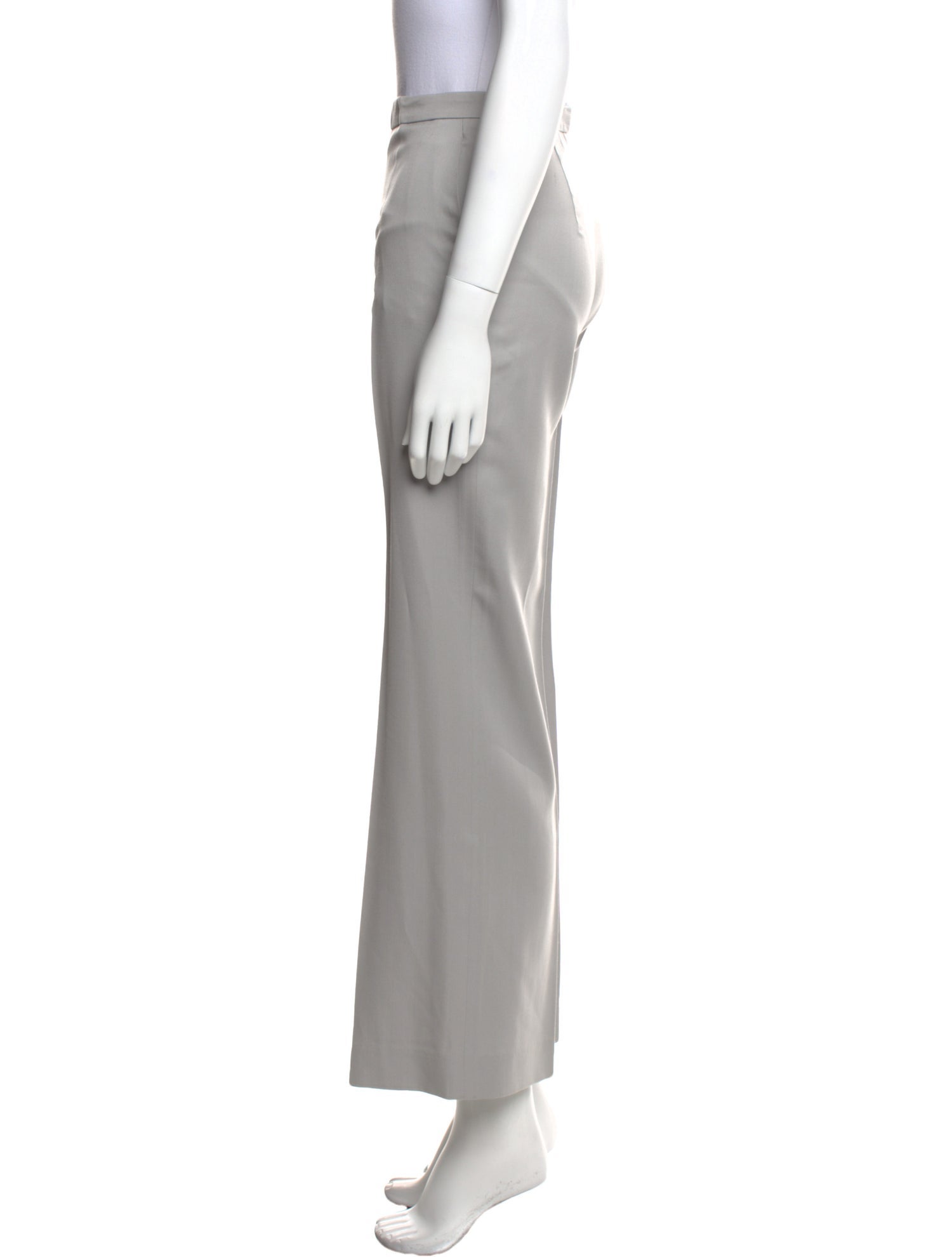 Giorgio Armani Virgin Wool Wide Leg Pants