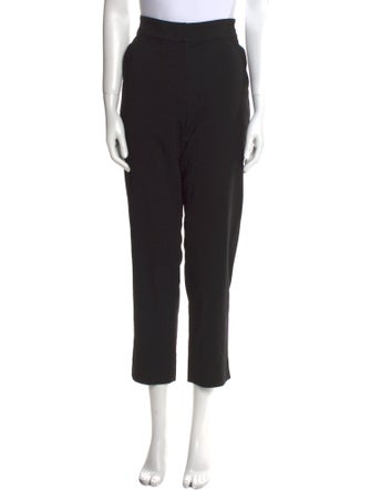 Giorgio Armani Virgin Wool Straight Leg Pants
