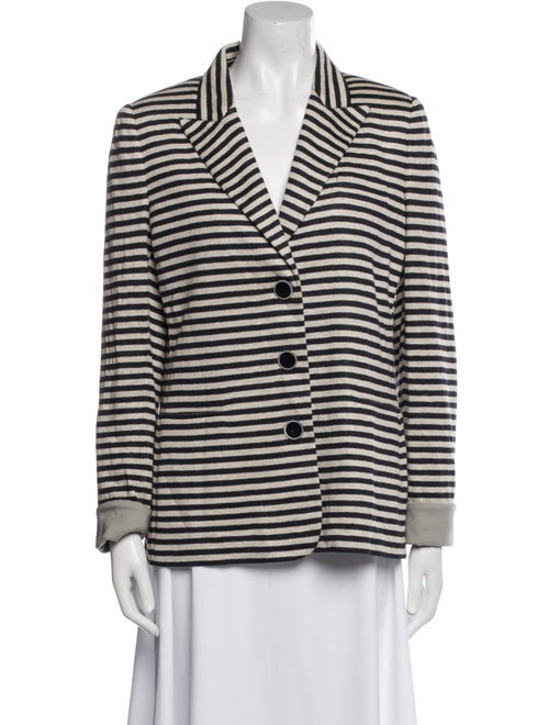 Giorgio Armani Linen Striped Blazer