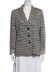 Giorgio Armani Linen Striped Blazer