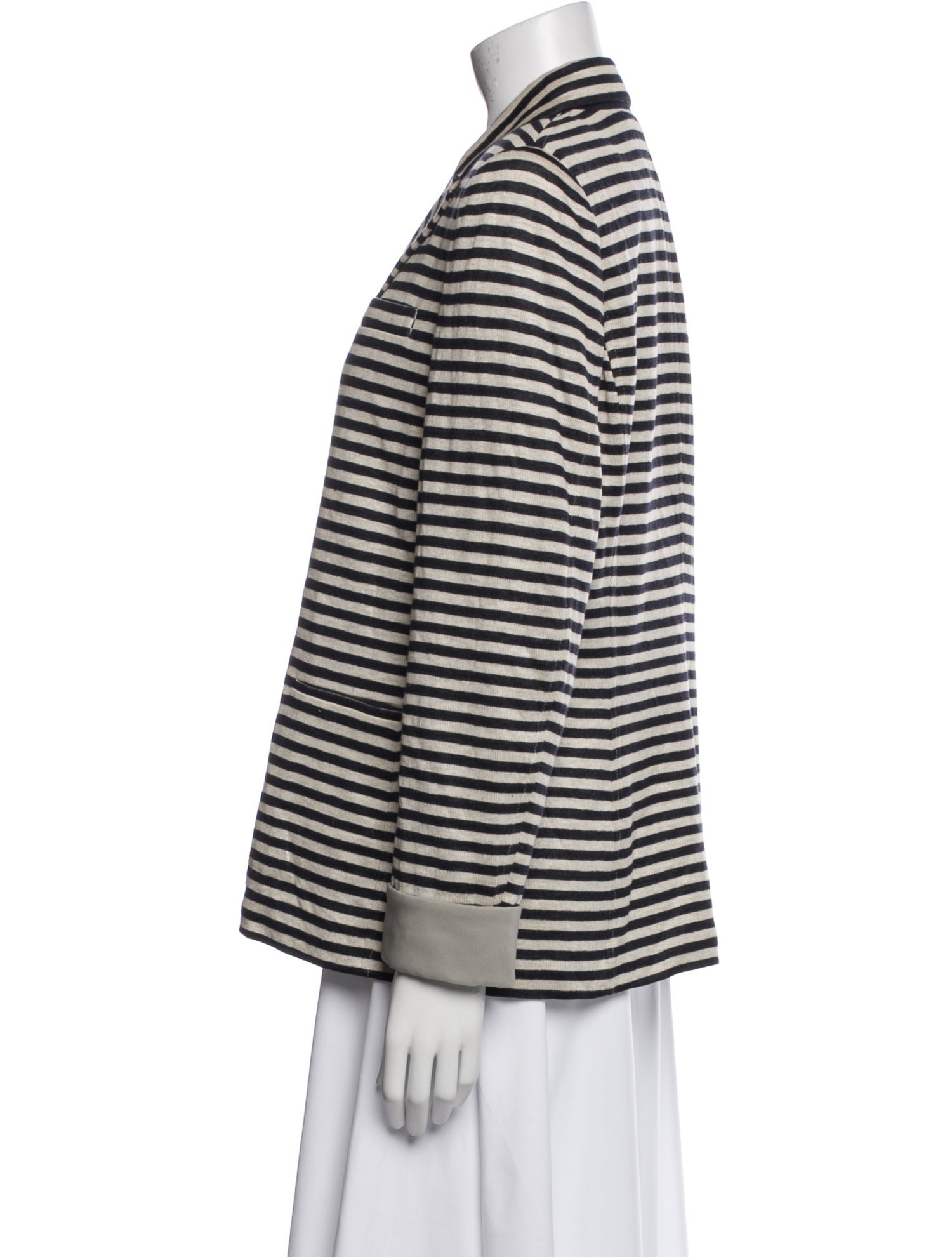 Giorgio Armani Linen Striped Blazer