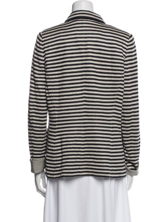 Giorgio Armani Linen Striped Blazer