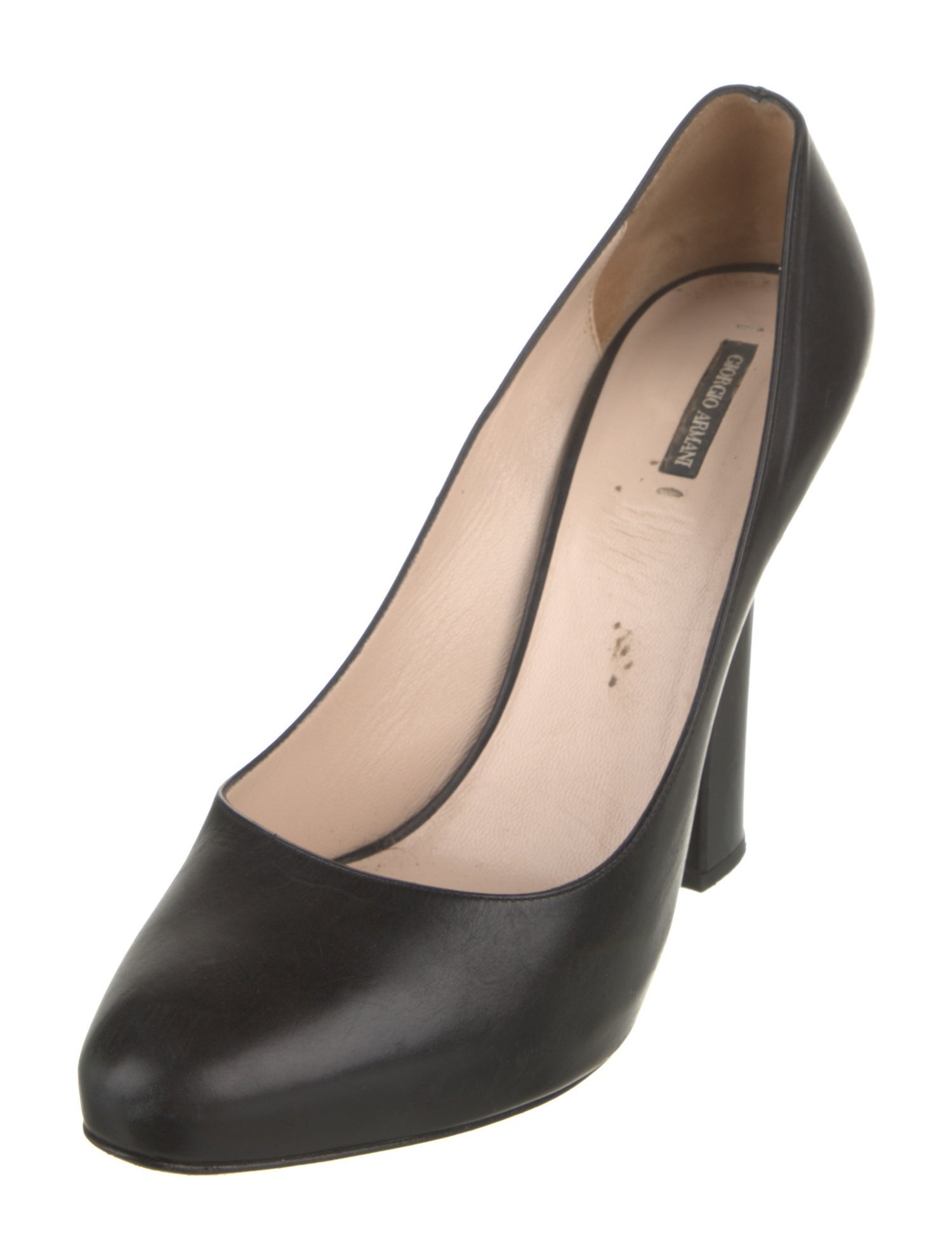 Giorgio Armani Leather Pumps
