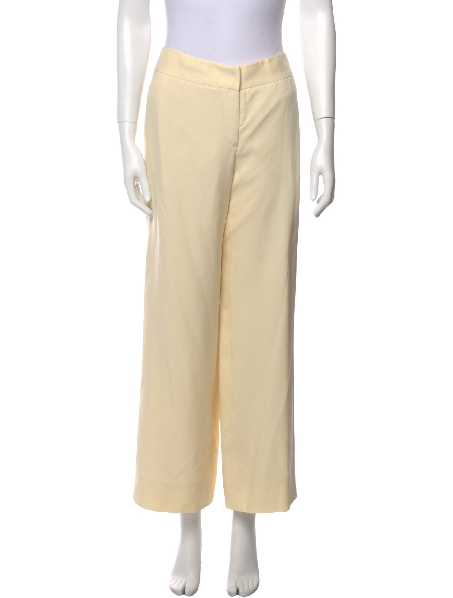 Giorgio Armani Silk Wide Leg Pants