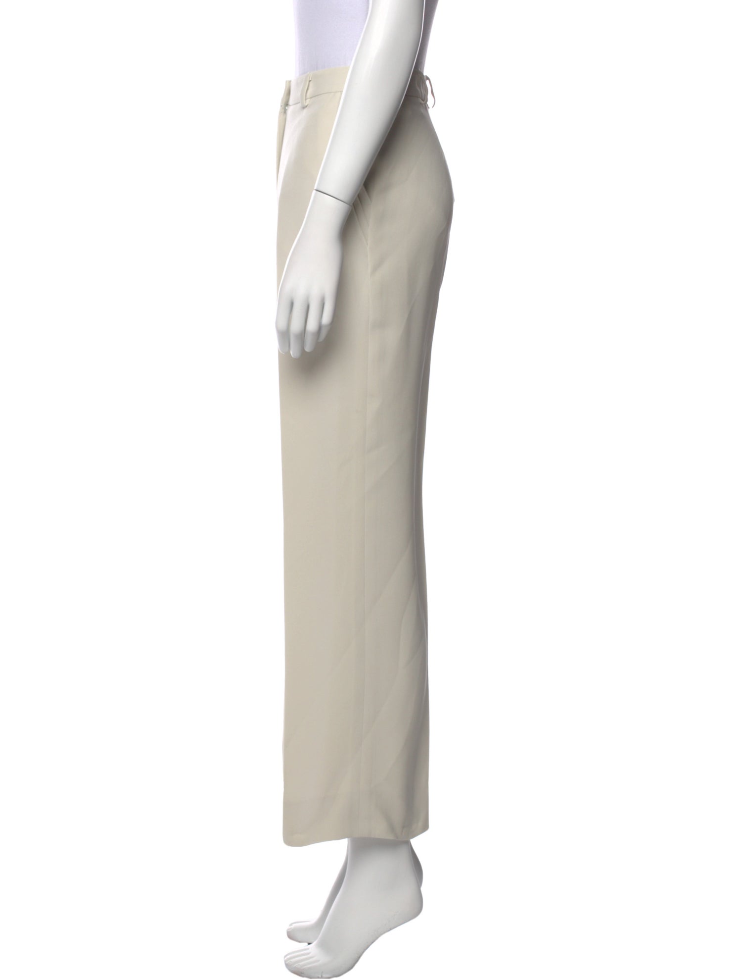 Giorgio Armani Silk Straight Leg Pants