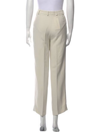 Giorgio Armani Silk Straight Leg Pants