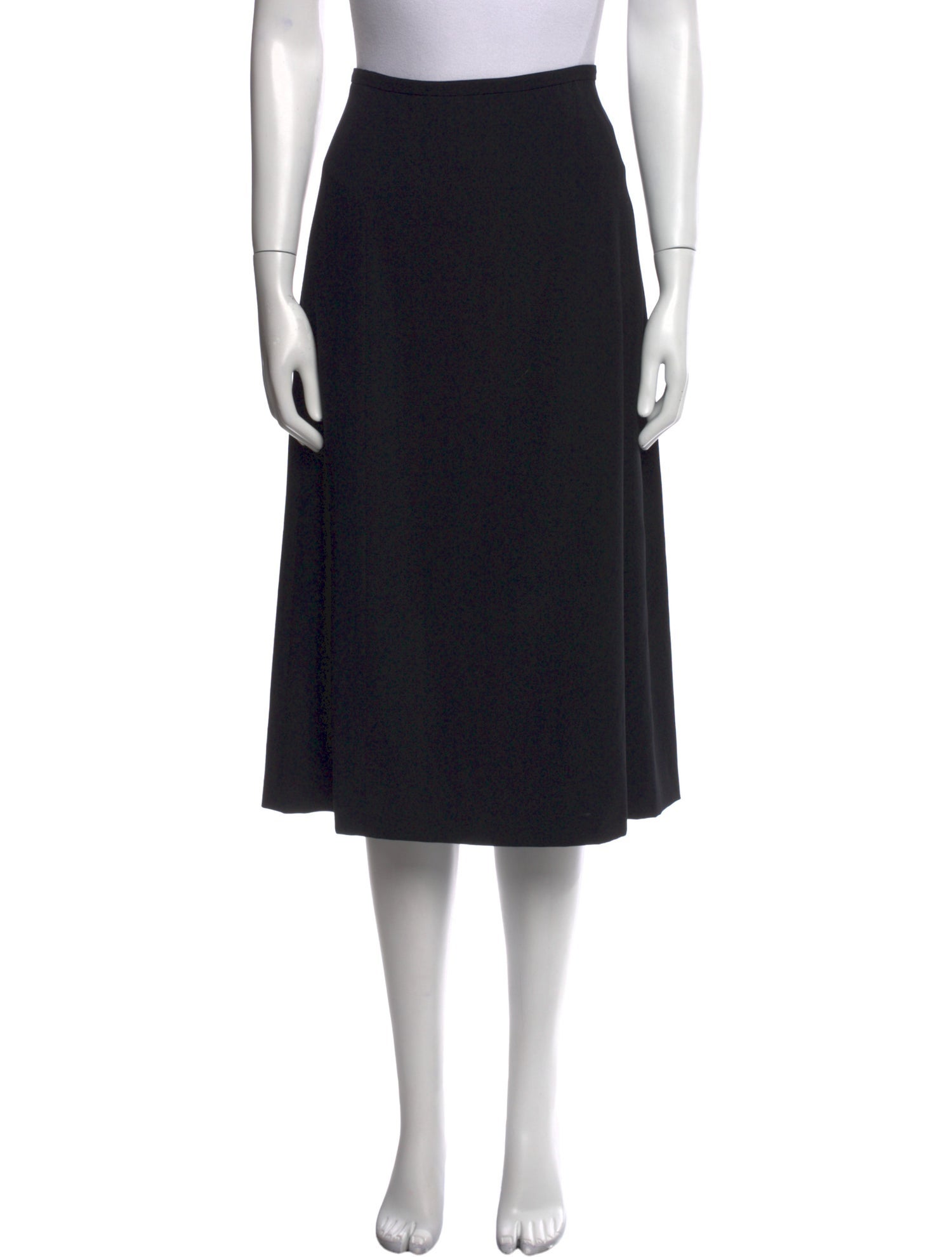 Giorgio Armani Wool Midi Length Skirt