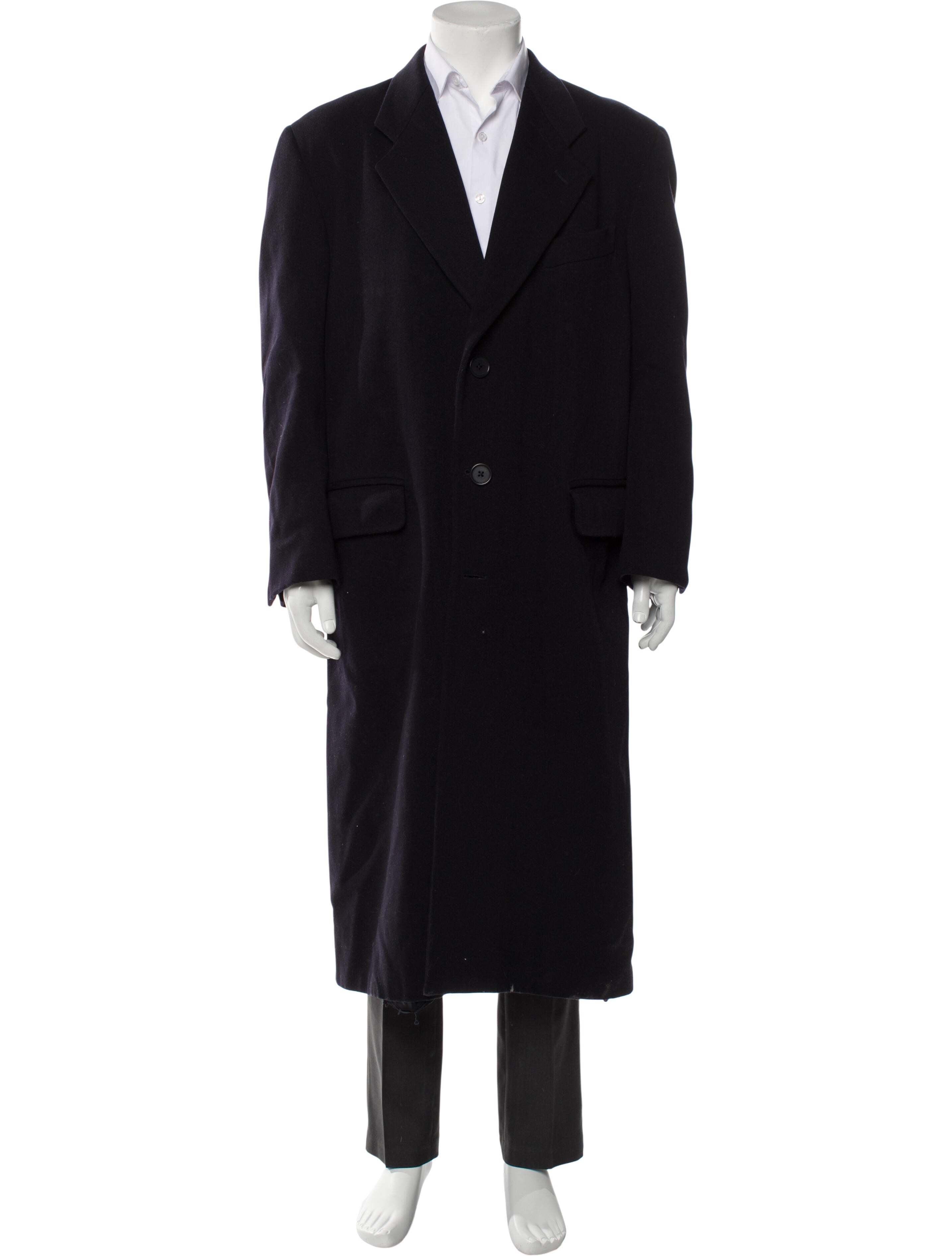 Giorgio Armani Wool Overcoat