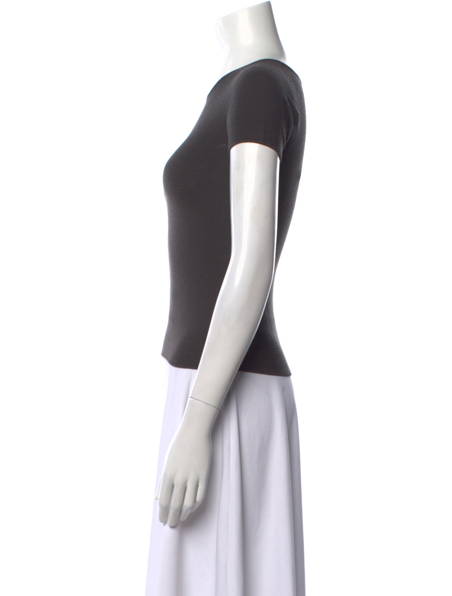 Giorgio Armani Scoop Neck Short Sleeve T-Shirt