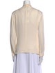 Giorgio Armani Silk V-Neck Blouse
