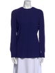 Giorgio Armani Silk Crew Neck Top