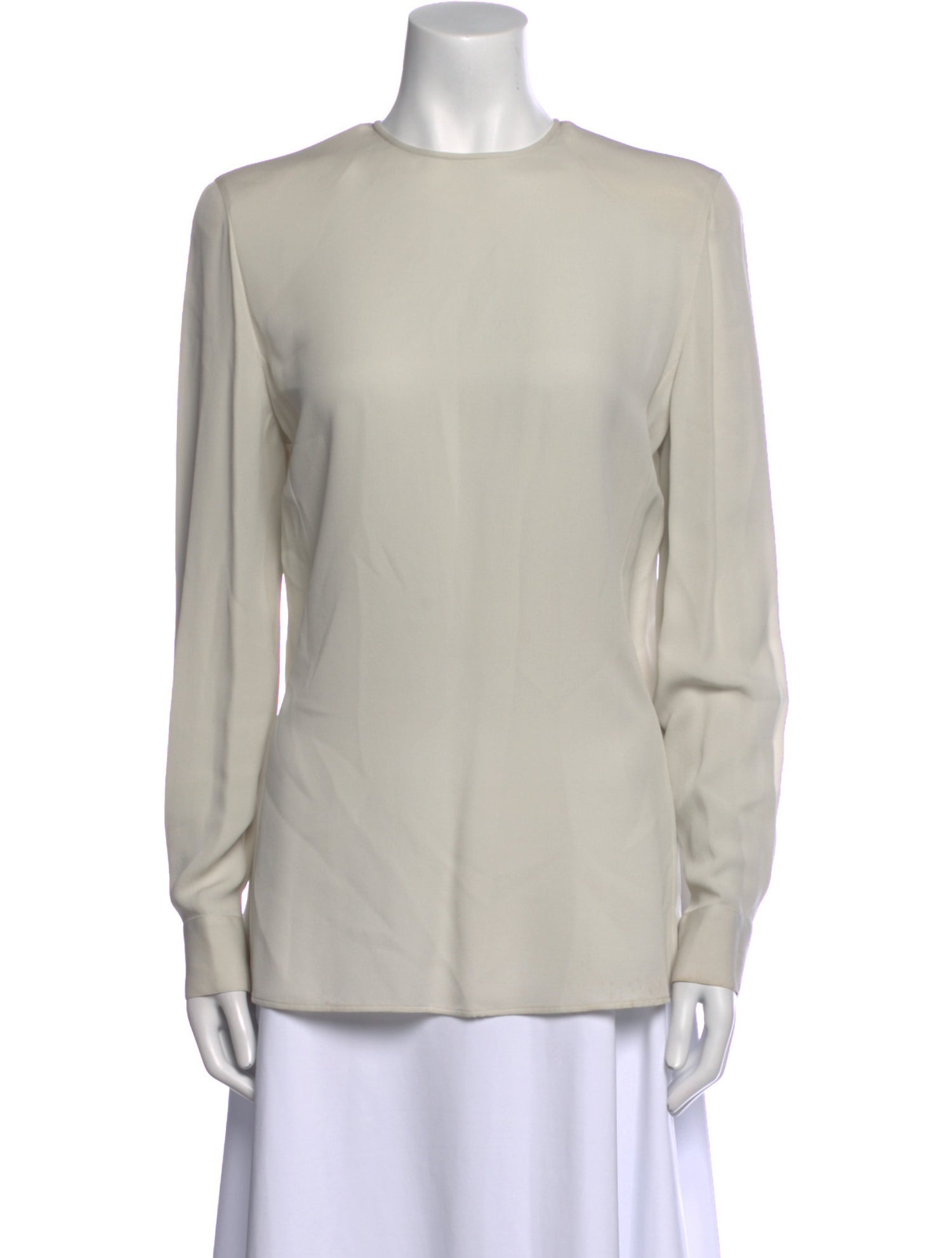 Giorgio Armani Silk Crew Neck Tunic