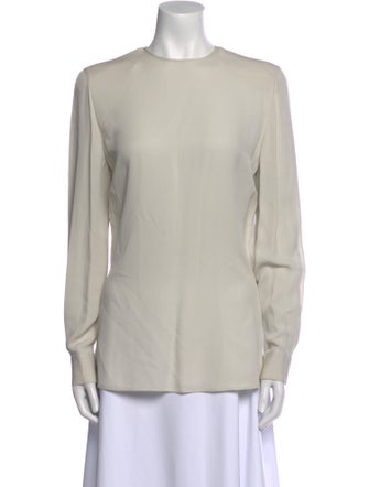 Giorgio Armani Silk Crew Neck Tunic