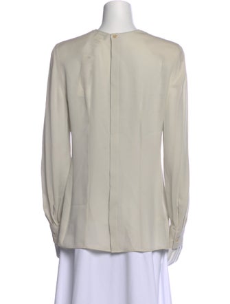 Giorgio Armani Silk Crew Neck Tunic