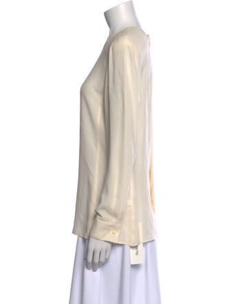 Giorgio Armani Silk Crew Neck Tunic