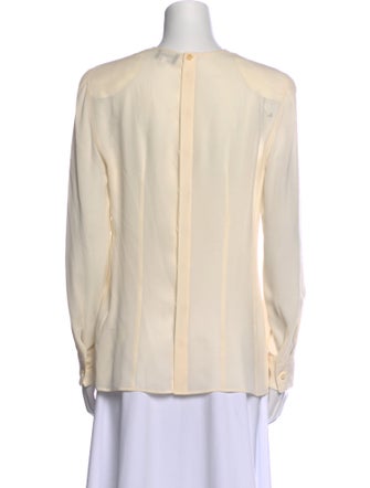 Giorgio Armani Silk Crew Neck Tunic