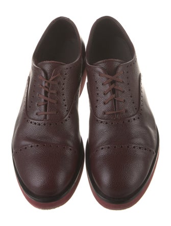 Giorgio Armani Embossed Leather Brogues