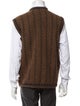 Giorgio Armani Wool Printed Sweater Vest