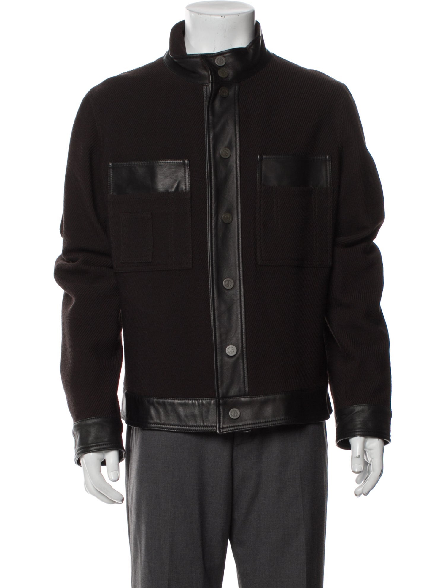 Giorgio Armani Wool Utility Jacket