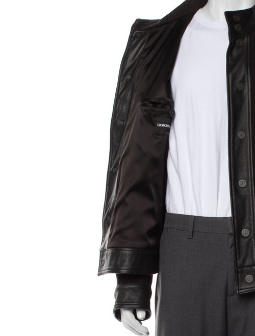 Giorgio Armani Wool Utility Jacket