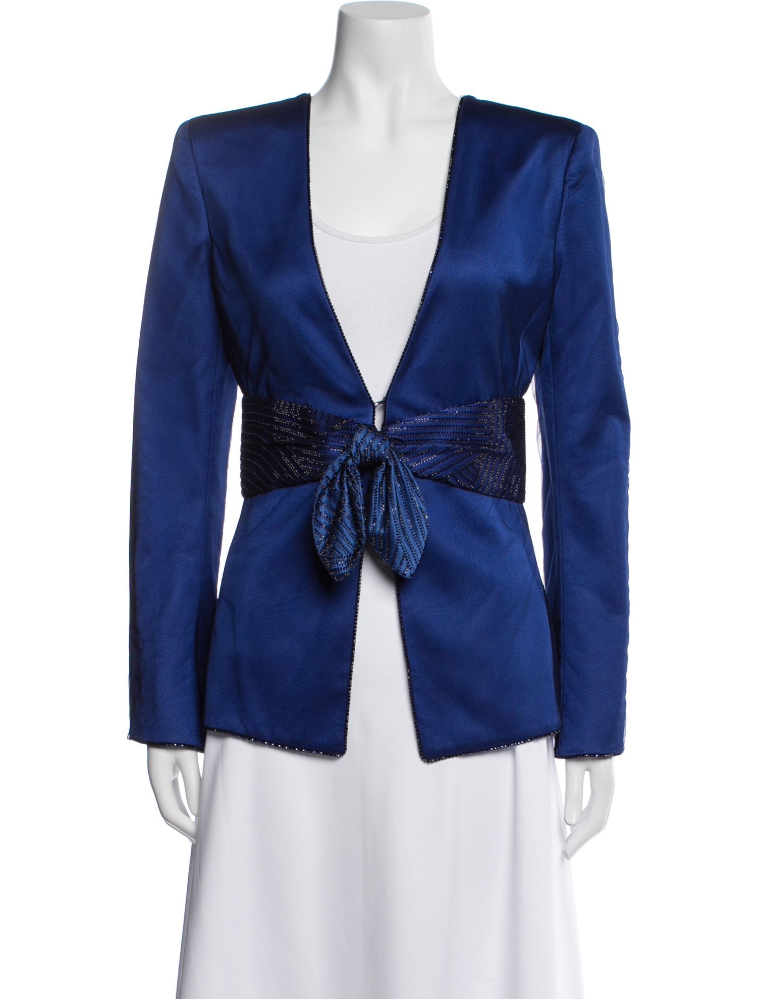 Giorgio Armani Silk Denim Jacket w/ Tags