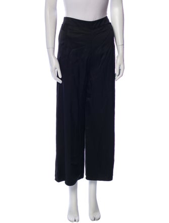 Giorgio Armani Silk Wide Leg Pants