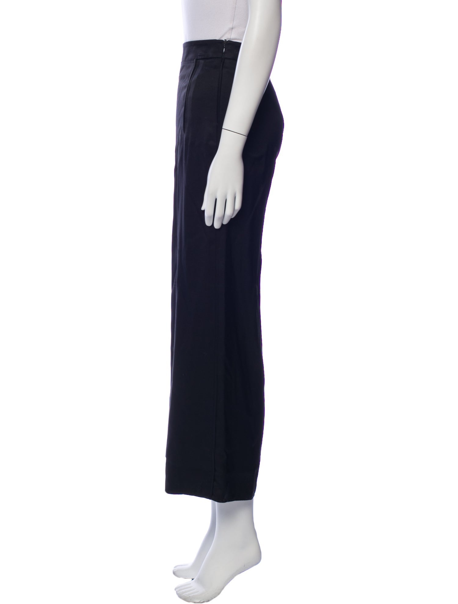 Giorgio Armani Silk Wide Leg Pants