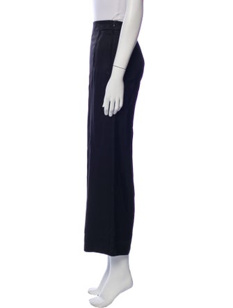 Giorgio Armani Silk Wide Leg Pants